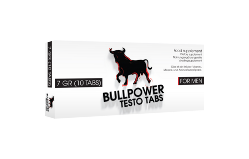 Bull Power Testo Tabs - Boost Testosteron & Vitaliteit
