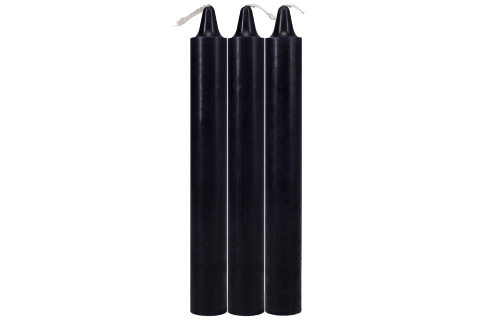 Japanese Drip Candles Black - Intimate Warmth & Sensation