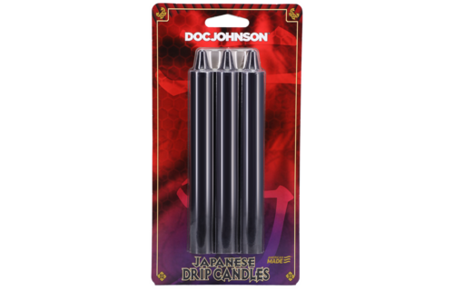 Japanese Drip Candles Black - Intimate Warmth & Sensation