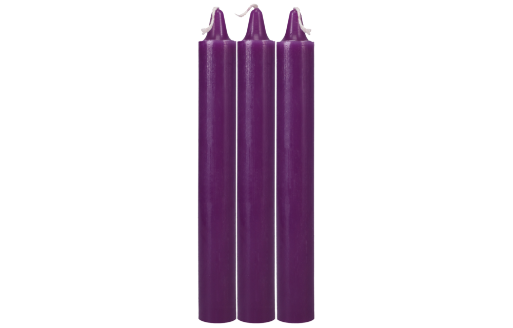 Japanese Drip Candles Purple – Warm & Sensual Pleasure