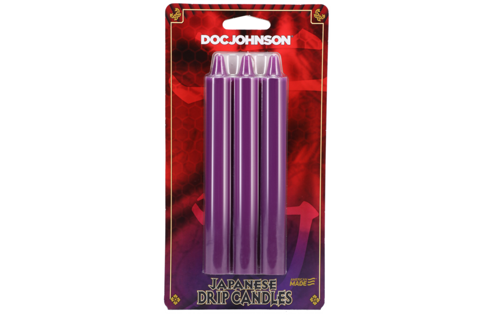 Japanische Tropfkerzen Lila – Warme & sinnliche Lust