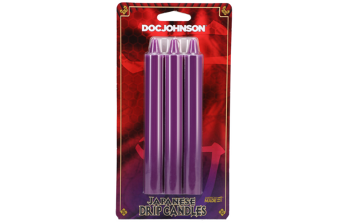 Japanese Drip Candles Purple – Warm & Sensual Pleasure