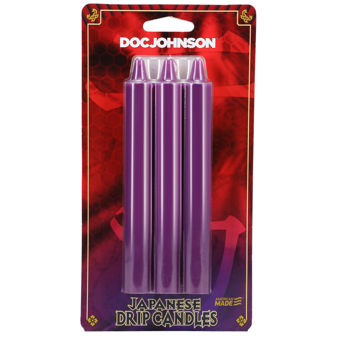 Japanese Drip Candles Purple – Warm & Sensual Pleasure