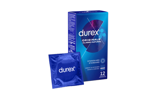 Durex Originals Classic Natural Condooms – 12 stuks Veilig & Comfort