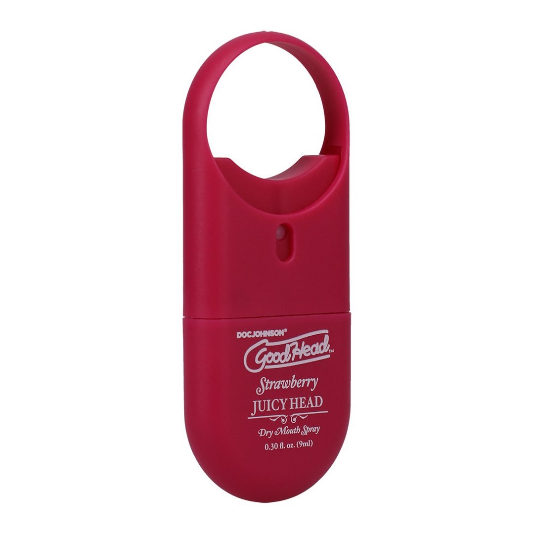 Juicy Head Droge Mond Spray Aardbei – Fris & Hydrateer To-Go