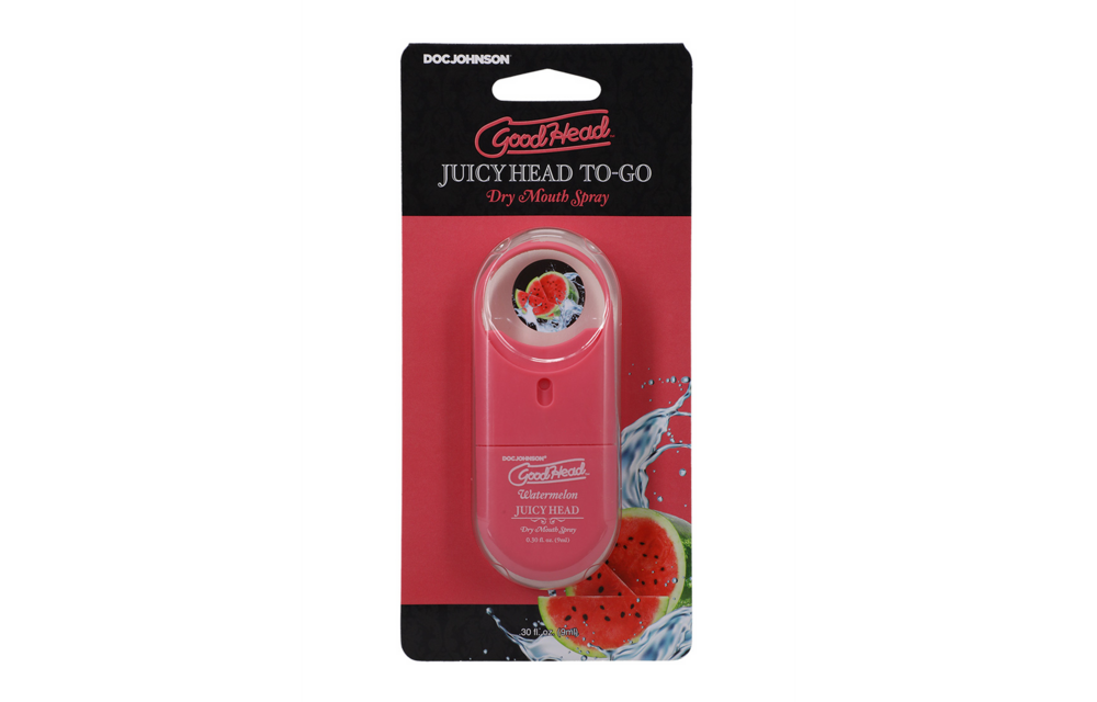 Juicy Head Watermeloen Droge Mond Spray - Compact & Vegan