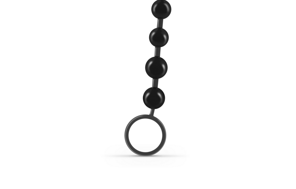 Basic Anal Perlen - 10 Perlenkette - Schwarz