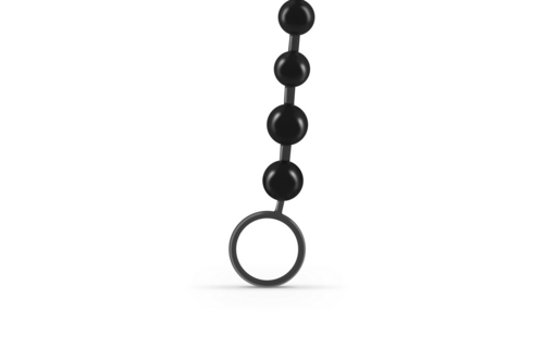 Basic Anal Perlen - 10 Perlenkette - Schwarz
