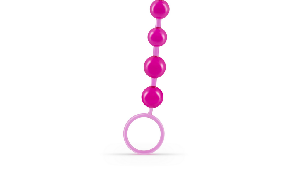 Basic Anal Beads Pink 25.4 cm – Soft & Safe Start