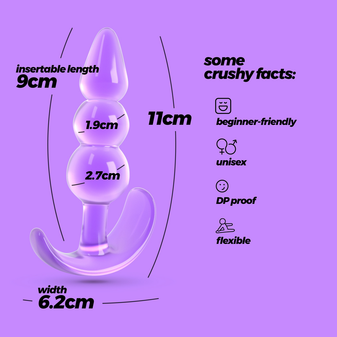 De Plunger - Anale Plug - Lila