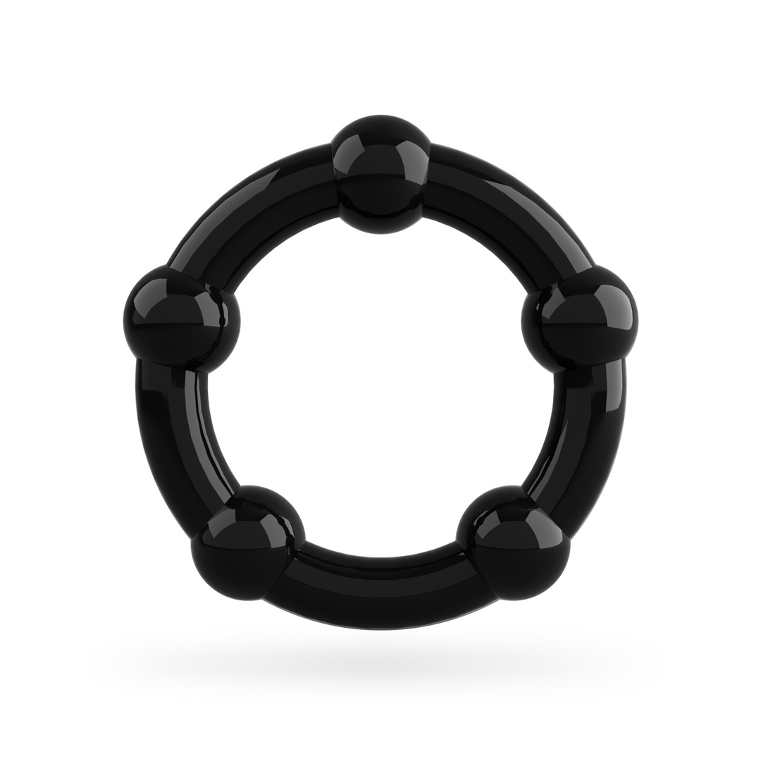 Triple Bead Cockring Set Zwart – Versterk je Erecties