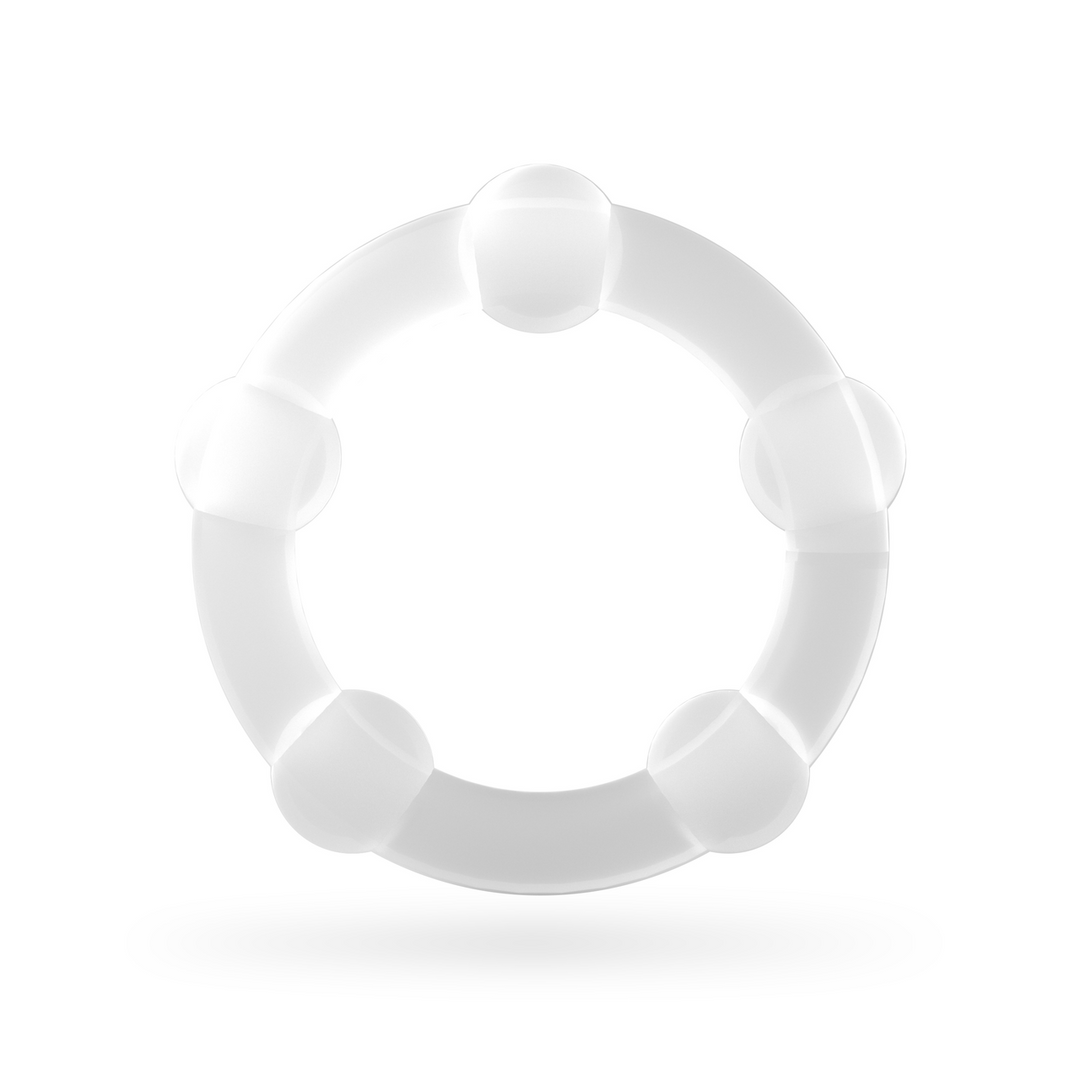Triple Bead Cockring Set Transparant - Erectieboost Crushiou