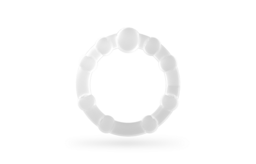 Triple Bead Cockring Set Transparant - Erectieboost Crushiou