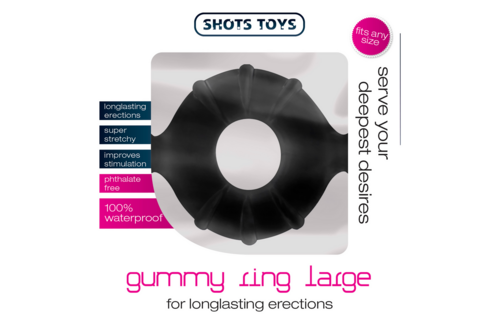 Gummy Ring Large | Strengthen Erections & Prevent Premature Ejaculation
