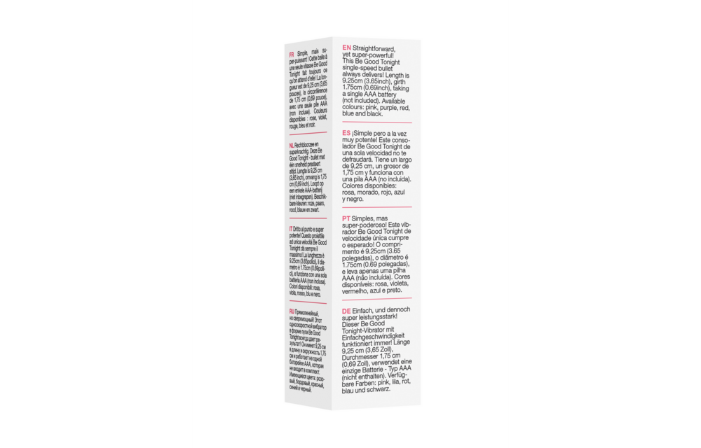 BeGood Tonight Pink Bullet – Powerful, Compact & Stylish