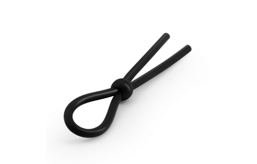 Billy the Ring - Silicone Verstelbare Cockring - Zwart