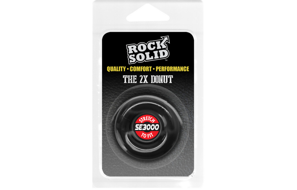 De 2X Donut Cockring – Comfort & Langdurige Erecties