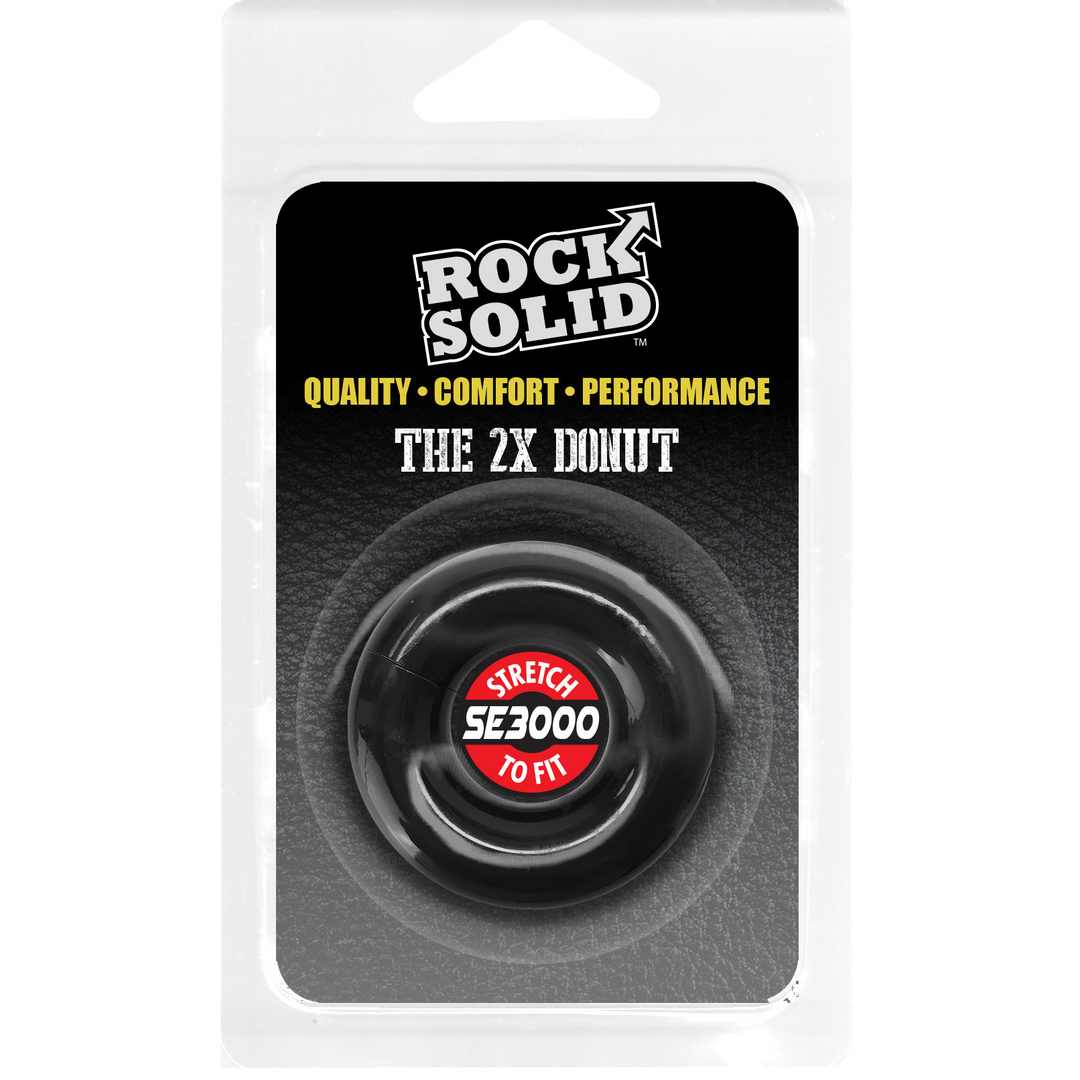 De 2X Donut Cockring – Comfort & Langdurige Erecties
