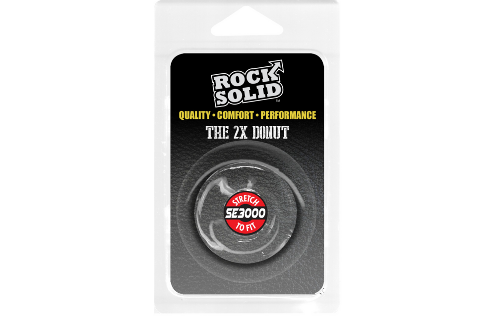 2X Donut Cock Ring – Long-Lasting, Safe Erections & Comfort