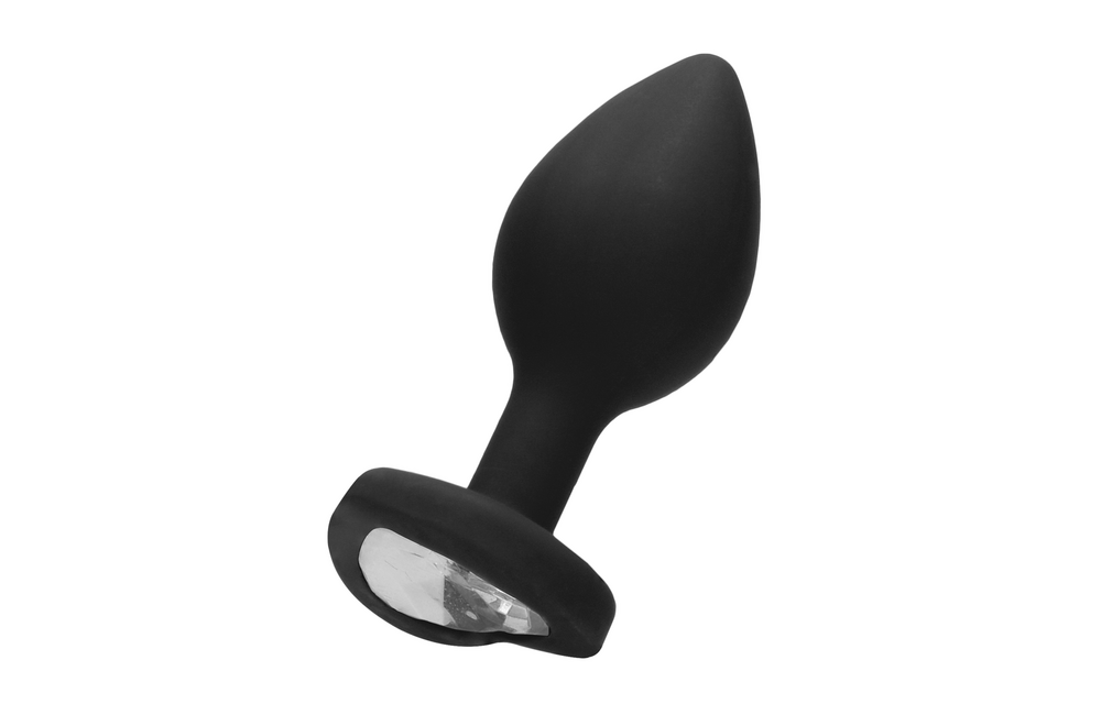 Diamond Heart Butt Plug 8 cm – Luxury & Comfort from Ouch!