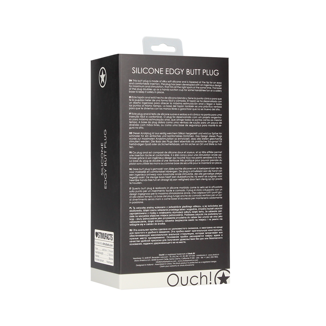 Edgy – Analplug 11,4 cm | Komfort & intensive Stimulation