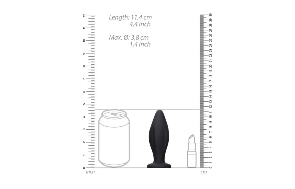 Edgy – Analplug 11,4 cm | Komfort & intensive Stimulation