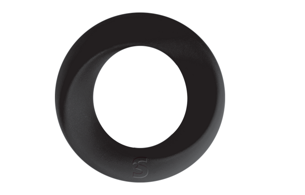 Endloser Cockring Normal – Flexibel & Bequem Schwarz