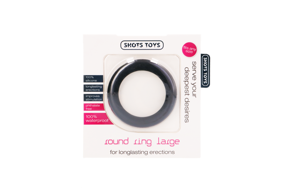 Round Cock Ring Large – For Long-Lasting, Firm Erections