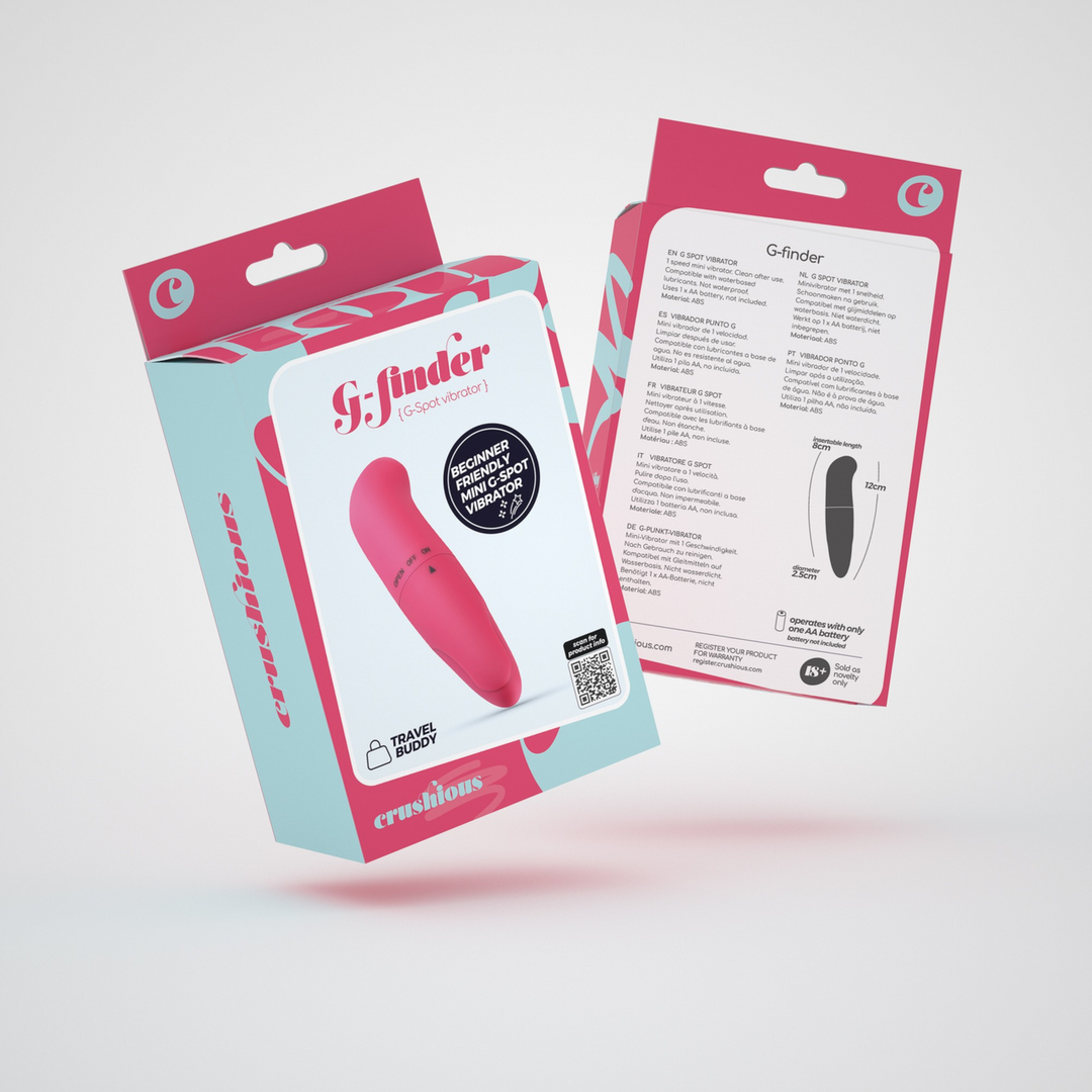 Mini G-Spot Massager Pink | Compact & Ergonomic Design
