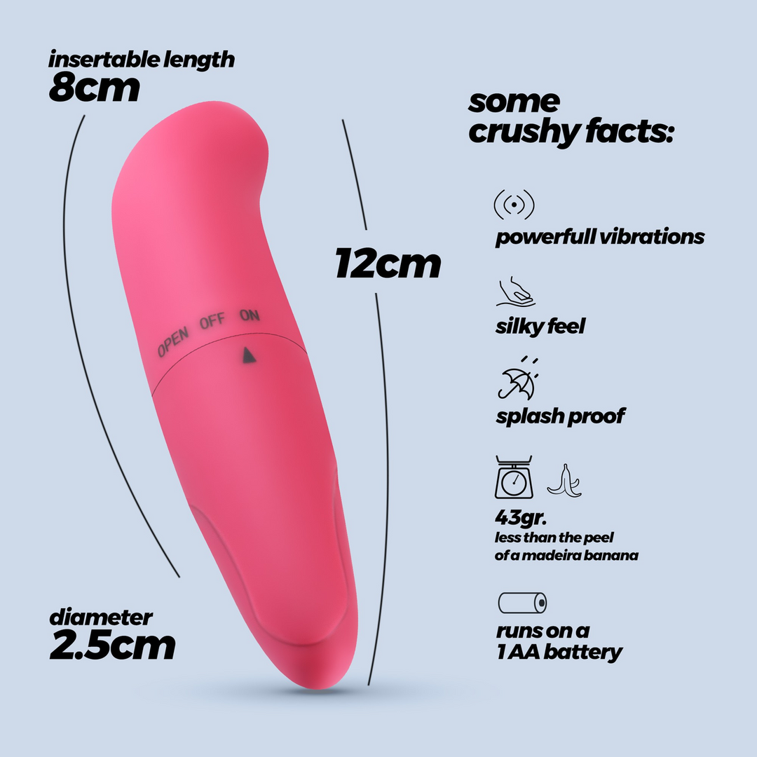 Mini G-Spot Massager Roze | Compact & Ergonomisch Design