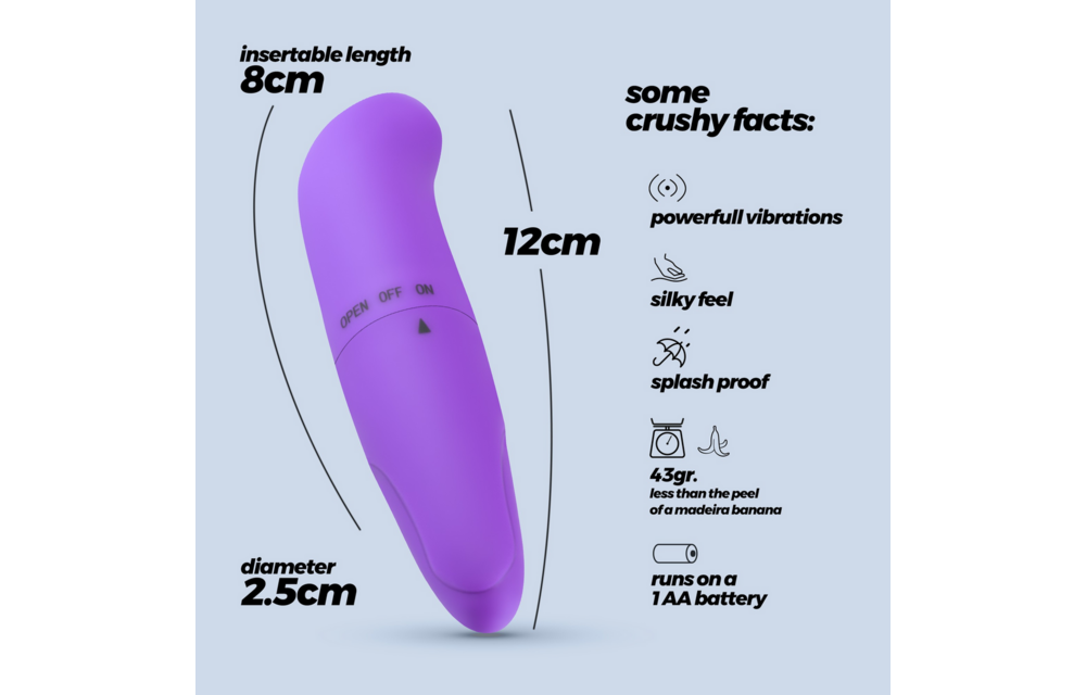 G-Finder Mini G-Spot Massager Paars | Perfect voor Beginners