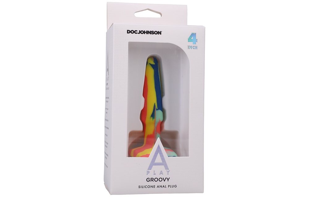 Groovy Silikon-Analplug 10 cm – Komfort & farbenfroher Spaß