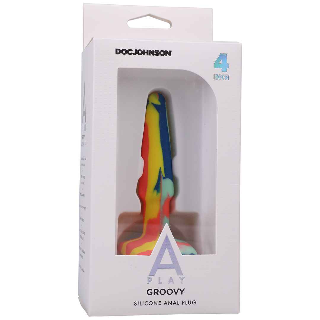 Groovy Silicone Anal Plug 10 cm – Comfort & Colourful Pleasure