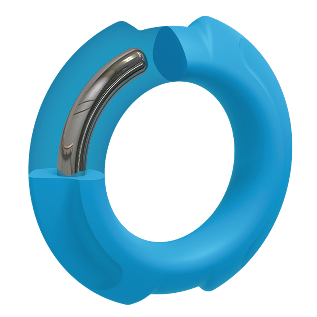 Flexisteel - Silikon Binnen Metaal Kern - 35 mm - Blauw