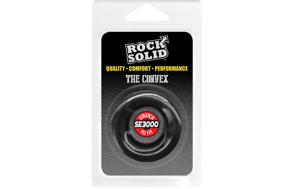 The Convex Cock Ring – Comfort & Firm Erections With TPE