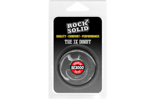 The 3X Donut Cock Ring | Long-Lasting Firm Erections TPE