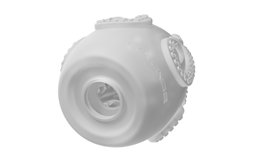 Kraken Single: Soft, Stretchy White Egg Masturbator