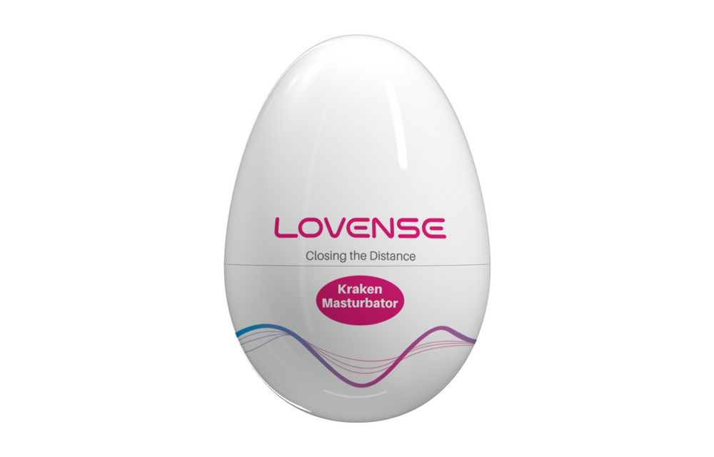 Kraken Single: Soft, Stretchy White Egg Masturbator