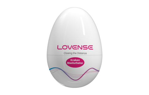 Kraken Single: Soft, Stretchy White Egg Masturbator