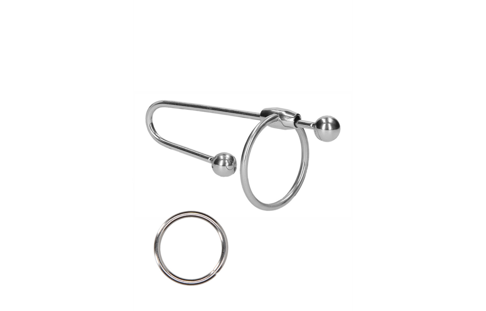 Stainless Steel Penis Plug with Ball - 0.4 / 10 mm
