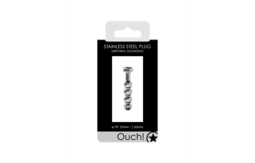 Ribbed Hollow Penis Plug 0.4-10 mm | Intense & Safe