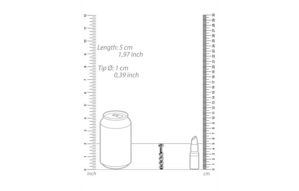 Ribbed Hollow Penis Plug 0.4-10 mm | Intense & Safe
