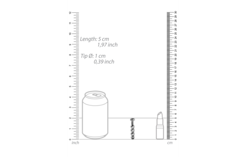 Geriffelter hohler Penisplug 0,4–10 mm | Intensiv & sicher