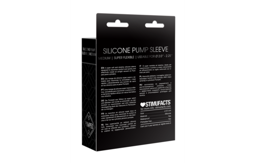 Silicone Pump Sleeve Medium – Comfort & Vacuum Power