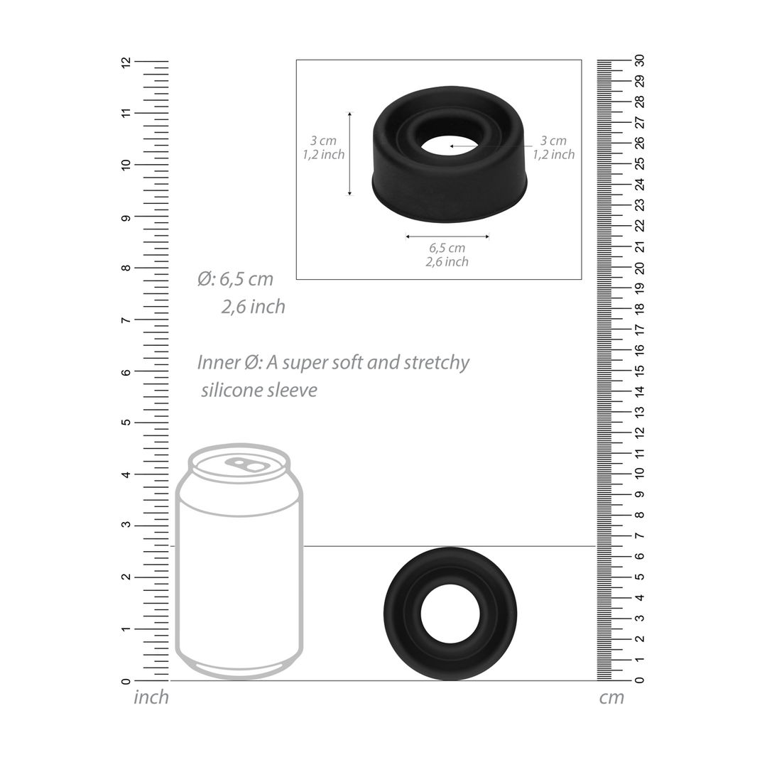 Silikon-Pumpmanschette Medium – Komfort & Saugkraft