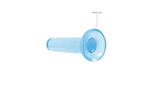 Niet-Realistische Dildo 13,5 cm Met Zuignap - Blauw TPE