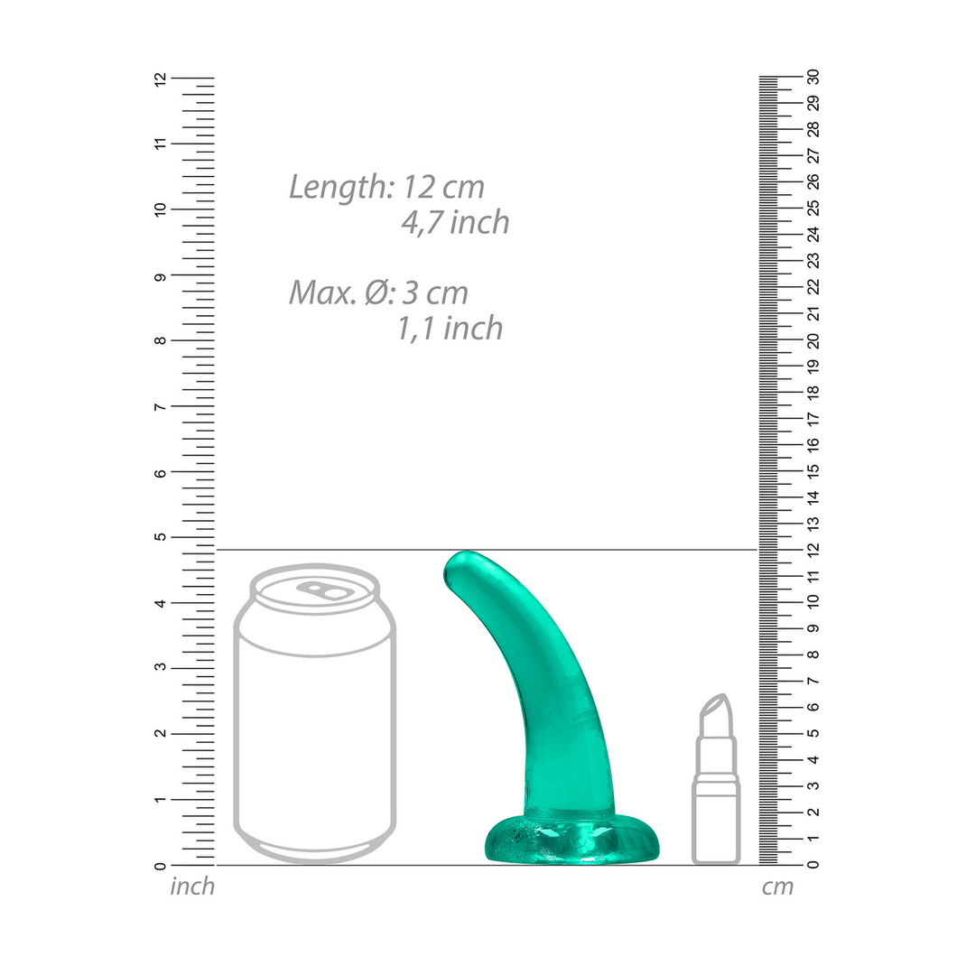 Nicht-realistischer Dildo 12 cm mit Saugnapf | RealRock TPE