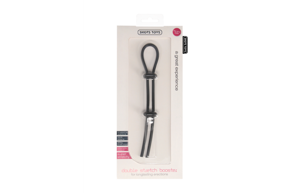 Double Stretch Booster – Adjustable Cock Ring for Strength & Comfort