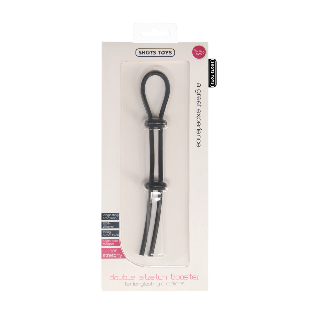 Double Stretch Booster – Adjustable Cock Ring for Strength & Comfort