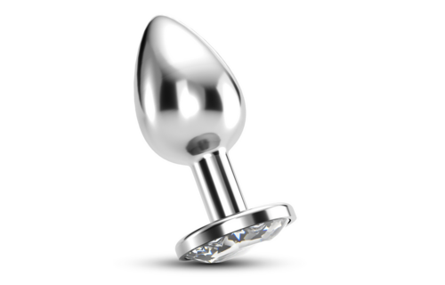 Bijou Anal-Schmuckplug 6 cm – Elegant & Transparent